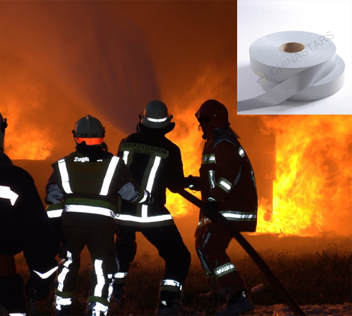 Industrial washing reflective film and tape